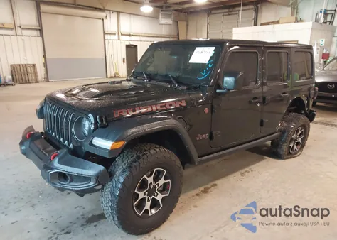 2022 Jeep Wrangler Unlimited Rubicon 4X4 z USA, uszkodzony, nr VIN 1C4HJXFNXNW149063